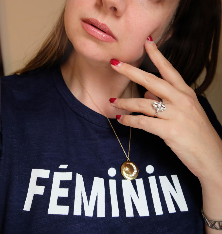 'Feminin' tee from Sea New York